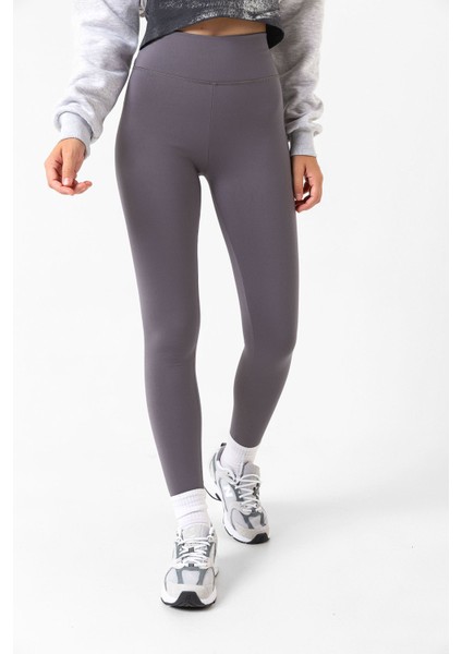 Ekstra Yüksek Bel Toparlayıcı Karyoka Dikişli Kışlık Içi Polar Push Up Kadın Tayt @simena modelleri