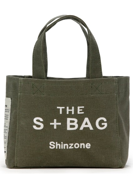 Kadın S+Bag Gündelik Geniş Yeşil Çanta