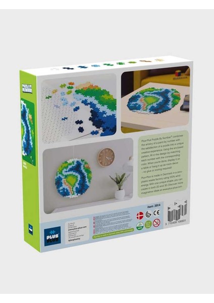 Plus Plus Plus-Plus Puzzle By Number Earth 800 Pcs. PP-3914