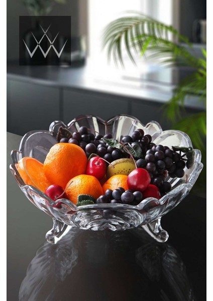Ayaklı Cam Kase Meyvelik - Çerezlik fiyatları
