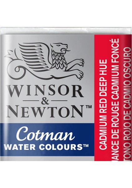 Sulu Boya Yarım Tablet Cadmium Red Deep Hue 098