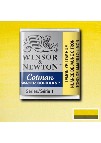 Cotman Sulu Boya Yarım Tablet Lemon Yellow Hue 346 modelleri