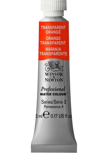 Professional Sulu Boya 5 ml Transparent Orange 650 S.3