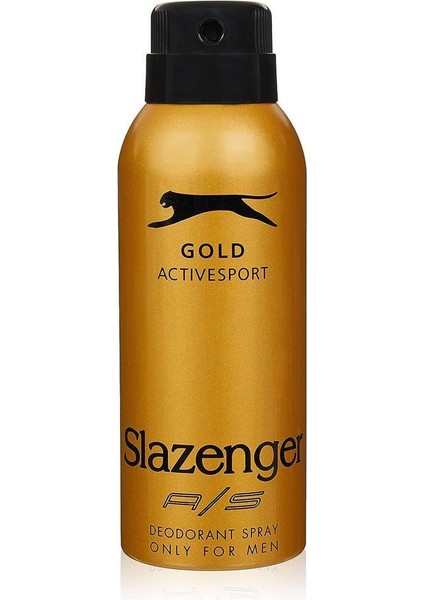 Activesport Gold Erkek Deodorant 150ML + Slazenger Activesport Mavi Erkek Deodorant 150ML 2li Set