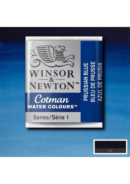 Cotman Sulu Boya Yarım Tablet Prussian Blue 538 modelleri
