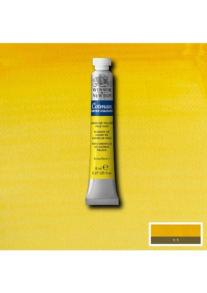 Cotman Sulu Boya 8 ml Cadmium Yellow Pale Hue 119 modelleri