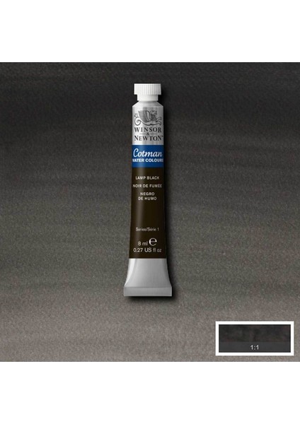 Cotman Sulu Boya 8 ml Lamp Black 337 modelleri