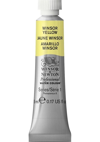 Professional Sulu Boya 5 ml Winsor Yellow 730 S.1