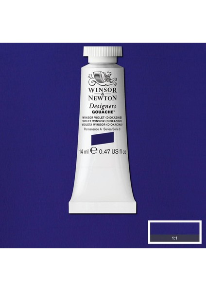Designer's Gouache 14 ml Winsor Violet Dioxazine 733 S.3 modelleri