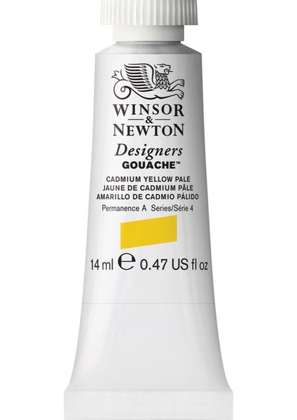 Designer's Gouache 14ML Cadmium Yellow Pale 118 S.4