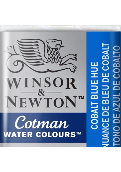 Cotman Sulu Boya Yarım Tablet Cobalt Blue Hue 179