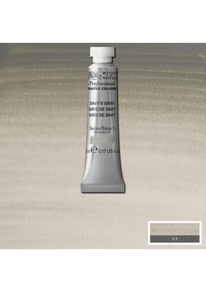 Professional Sulu Boya 5 ml Davy’s Gray 217 S.1 modelleri