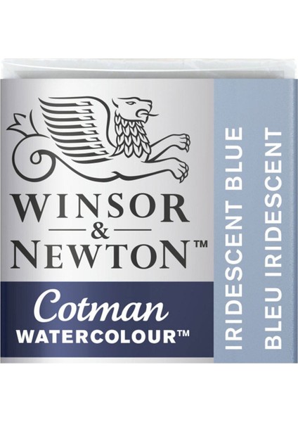 Cotman Sulu Boya Yarım Tablet Iridescent Blue 472 S.2