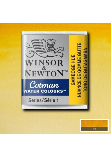 Sulu Boya Yarım Tablet Gamboge Hue 266 modelleri