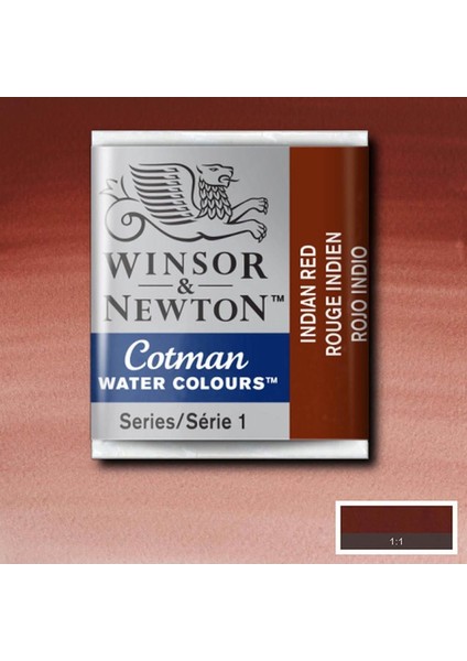 Cotman Sulu Boya Yarım Tablet Indian Red 317 modelleri