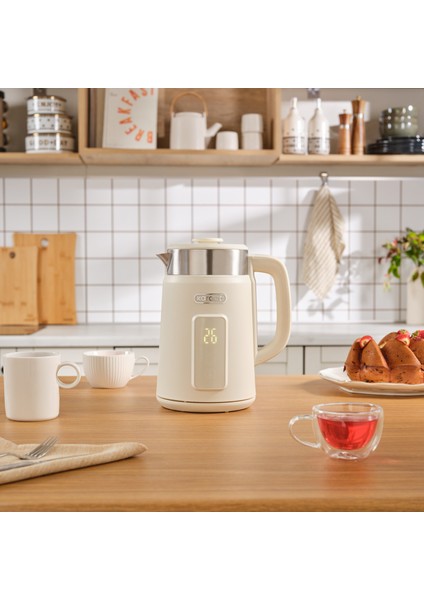 Multiboil Retro Cool Touch Kettle Su Isıtıcı Cream