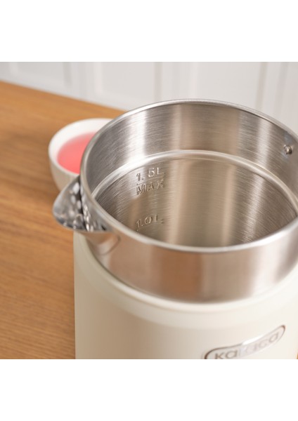 Multiboil Retro Cool Touch Kettle Su Isıtıcı Cream