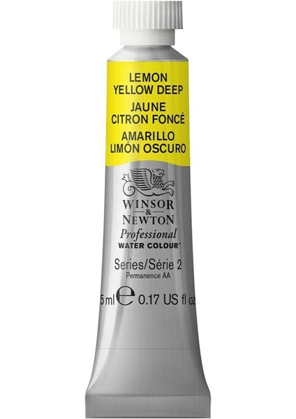 Professional Sulu Boya 5 ml Lemon Yellow Deep 348 S.2
