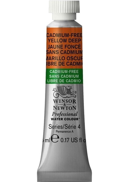 Professional Sulu Boya 5 ml Cadmium Free Yellow Deep 891 S.4