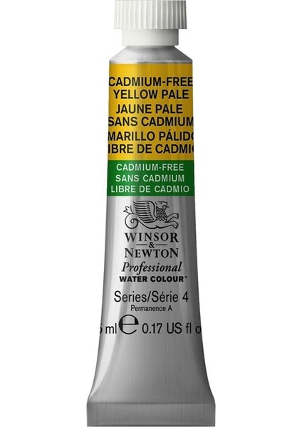 Professional Sulu Boya 5 ml Cadmium Free Cadmium Free Yellow Pale 907 S.4