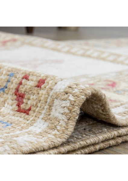 Tıraz Bordür Desenli El Dokuma Uşak Yolluk 81X408 cm fırsatları