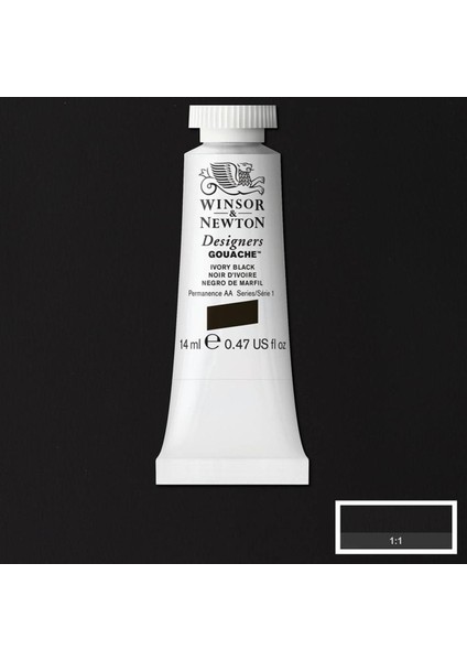 Designer's Gouache 14ML Ivory Black 331 S.1 modelleri