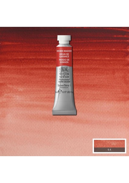 Professional Sulu Boya 5 ml Brown Madder 056 S.1 modelleri