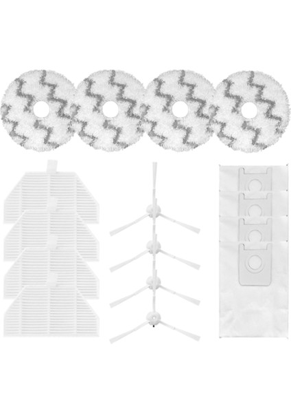 Yan Fırça Filtre Paspas Bezi Toz Torbası Değiştirme Eva SDJ06RM Elektrikli Süpürge Yedek Parça Aksesuarları (Yurt Dışından)