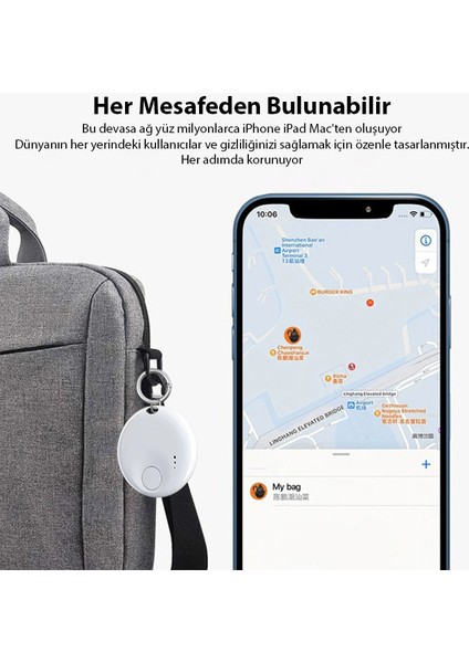 Ntag Akıllı Smart Takip Cihazı Gps