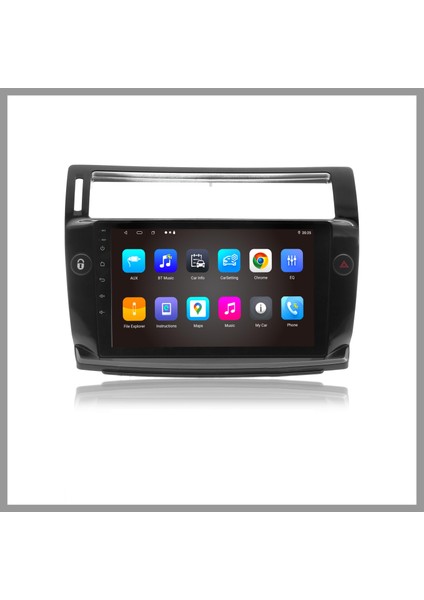 Cıtroen C4 2005-2010 Siyah 6 GB Ram 128 GB Hafıza Androıd Multımedıa Teyp modelleri