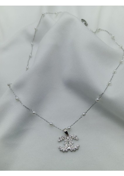 Çelik Incili Zincir Kolye modelleri