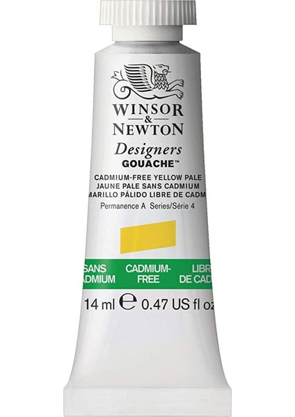 Designers Guaj Boya 14 ml Cadmium Free Yellow Pale 907 S.4