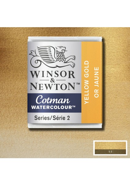 Cotman Sulu Boya Yarım Tablet Yellow Gold 088 S.2 modelleri