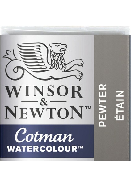 Cotman Sulu Boya Yarım Tablet Pewter 511 S.2