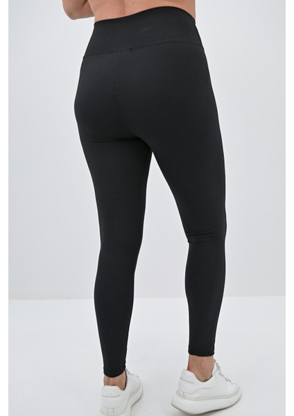 Kadın Büyük Beden Yüksek Bel Tayt 6271-24