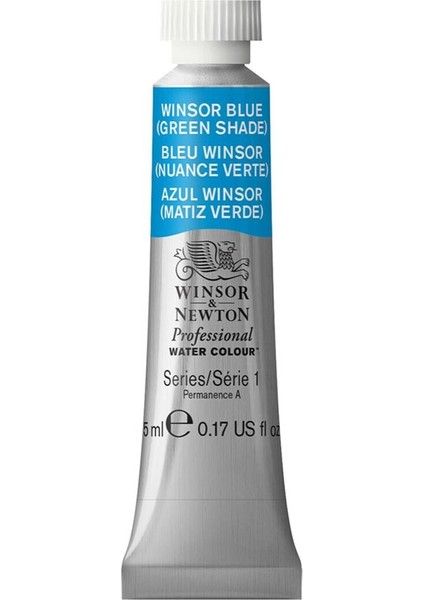 Professional Sulu Boya 5 ml Winsor Blue Green Shade 707 S.1
