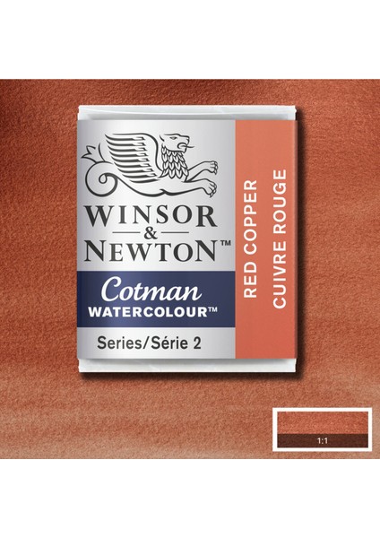 Cotman Sulu Boya Yarım Tablet Red Copper 471 S.2 modelleri