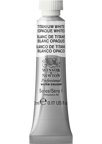 Professional Sulu Boya 5 ml Titanium White 644 S.1