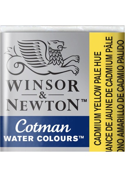 Cotman Sulu Boya Yarım Tablet Cadmium Yellow Pale Hue 119
