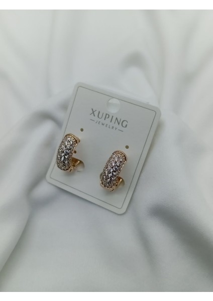 Xuping Lüks Zirkon Taşlı Küpe