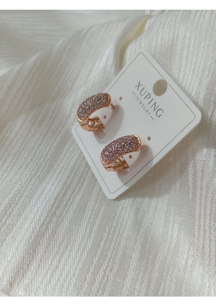 Xuping Lüks Zirkon Taşlı Küpe