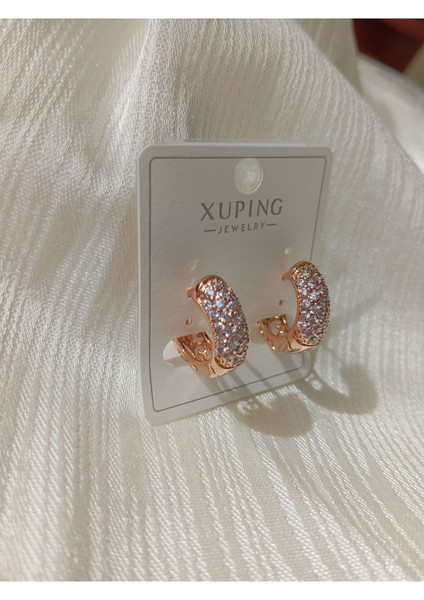 Xuping Lüks Zirkon Taşlı Küpe