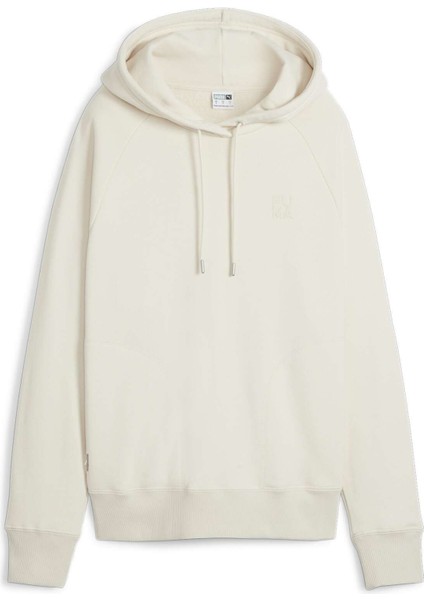 Kadın Alpine Snow Puma Infuse Relaxed Hoodie Tr Bej Kadın Sweatshirt