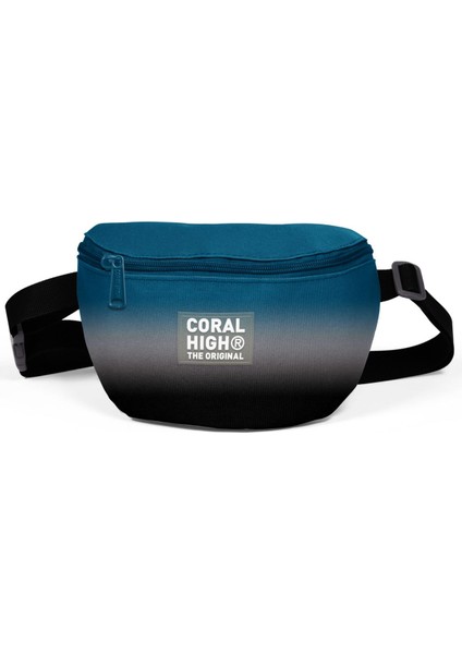 Coral High Nefti Gri Renk Geçişli Bel Çantası 11550