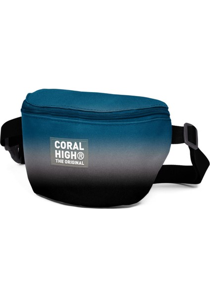 Coral High Nefti Gri Renk Geçişli Bel Çantası 11550