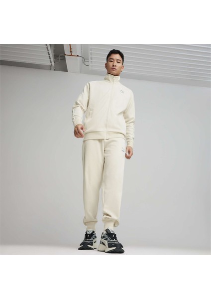 Erkek Alpine Snow Puma T7 Track Pants Beyaz Erkek Eşofman Altı
