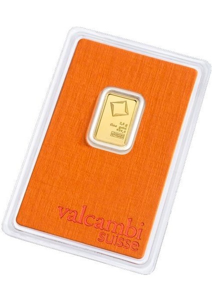 2.5 Gram Orange Bar Altın (999.9) 24 Ayar Külçe Altın