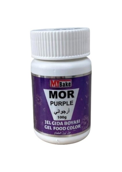 Jel Gıda Boyası Mor 100 gr
