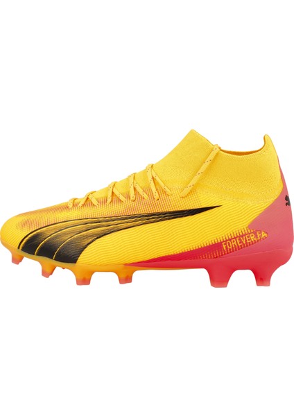 Erkek Sun Stream-Puma Black-Sunset Glow Puma Ultra Pro Fg/ag Turuncu Erkek Krampon