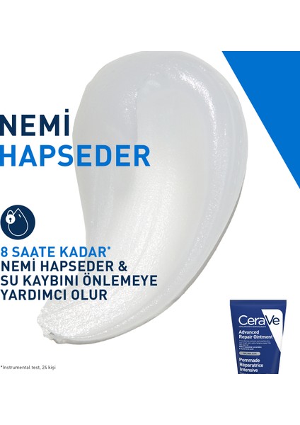 Cerave Gelişmiş Onarıcı Bakım Kremi 50 ML- Kuru ve Çok Kuru Ciltler İçin